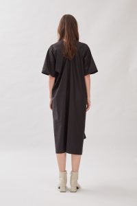 Jardine Kimono Dress in Black