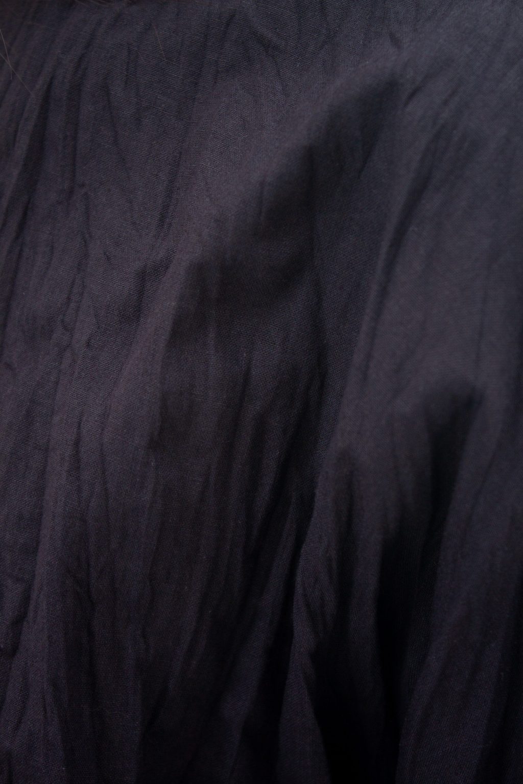 Organic Puff Sleeves Blouse Black - Image 12