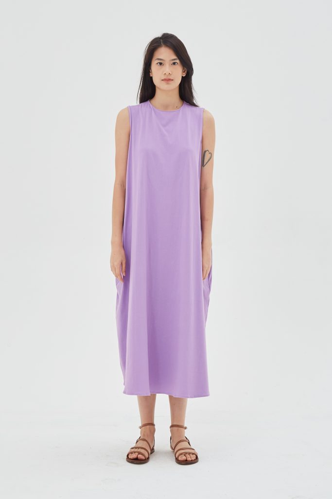 velvet lavender dress