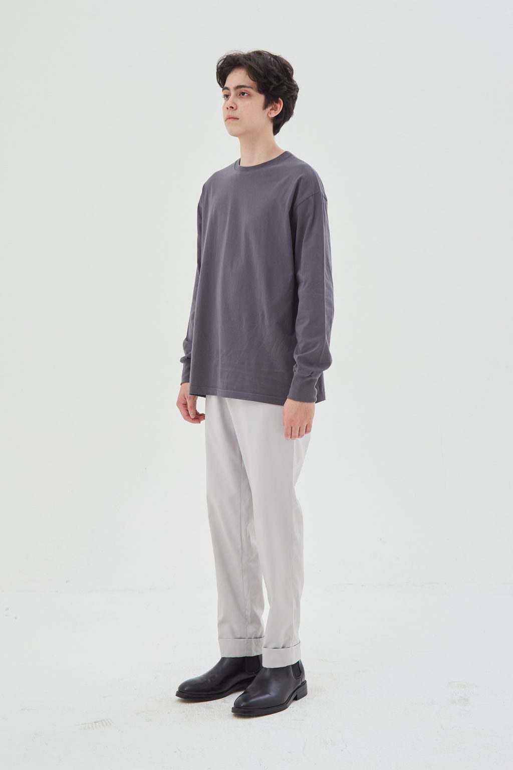 Rome T-Shirt Dark Grey - Image 4