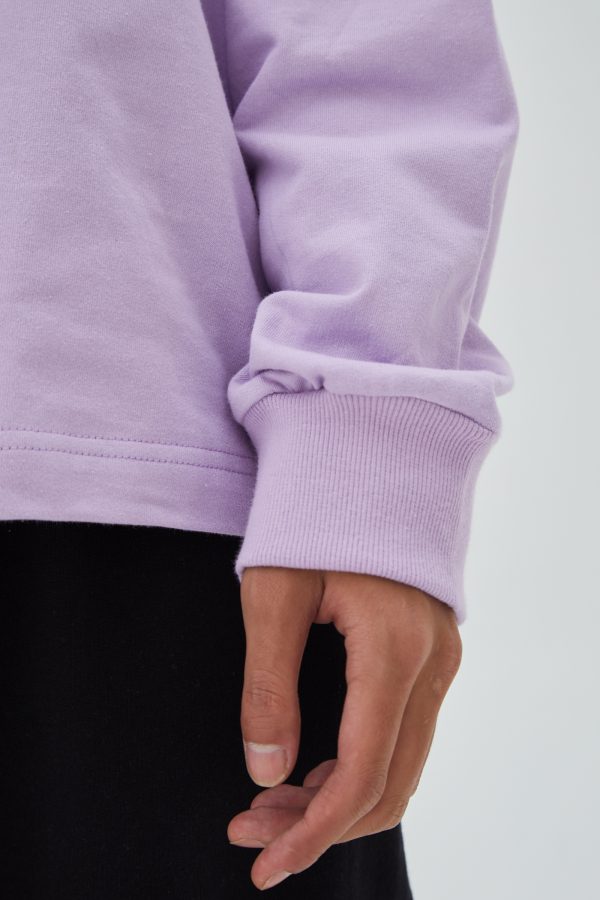 Lounge Sweatshirt in Lilac Men : shop at velvet