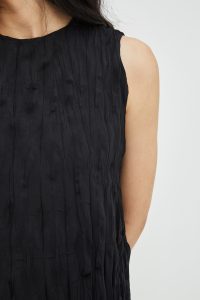 Textura Sleeveless Dress Black