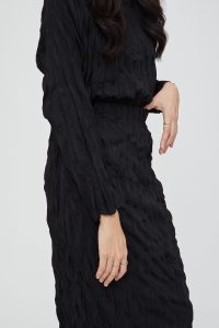 Textura Skirt in Black