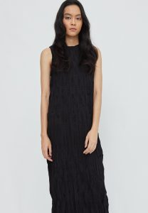 Textura Sleeveless Dress Black