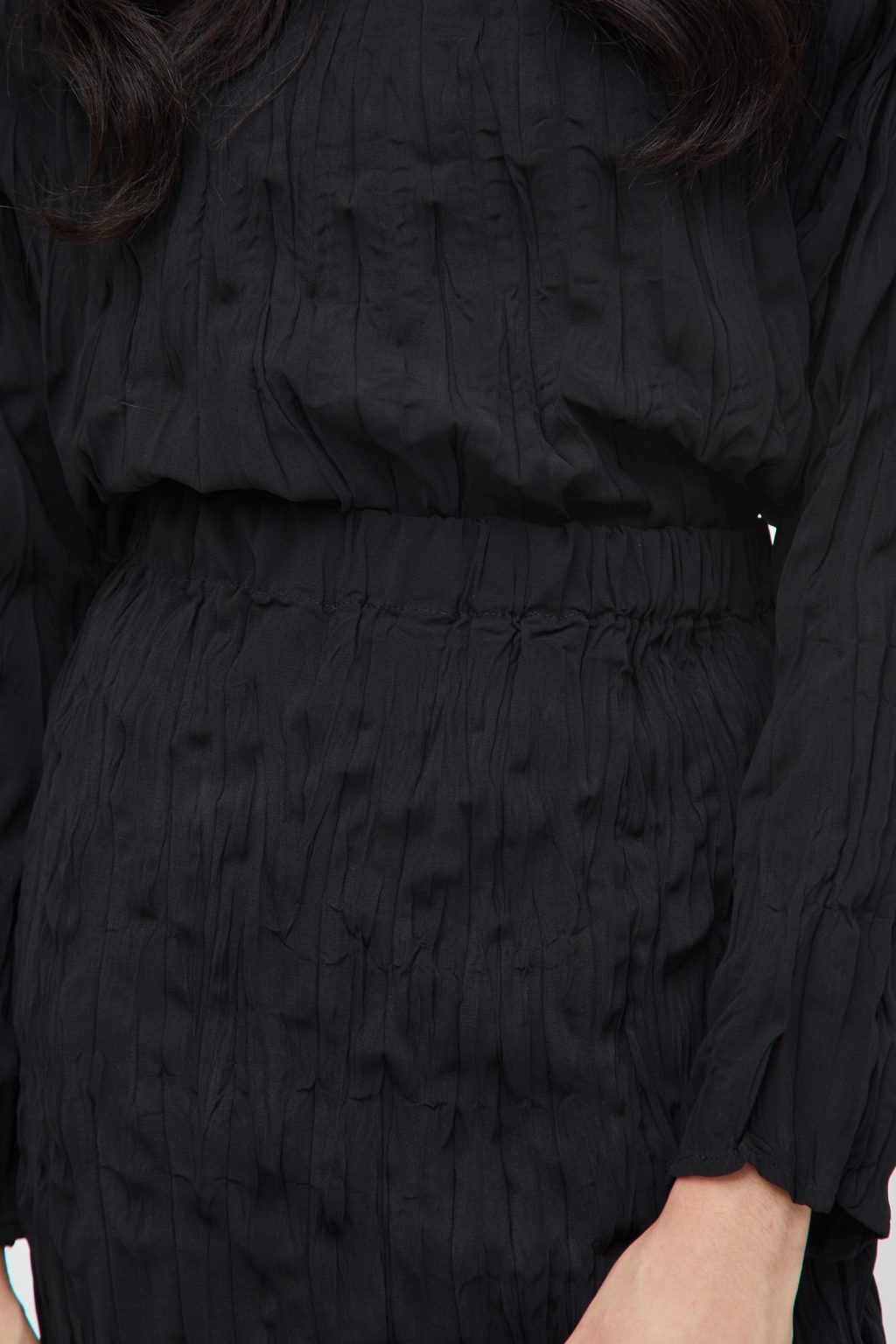 Textura Skirt in Black - Image 7