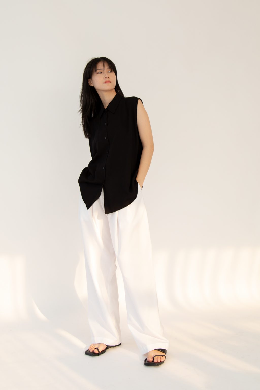 Studio Now Coastal Shirt Black - Image 4