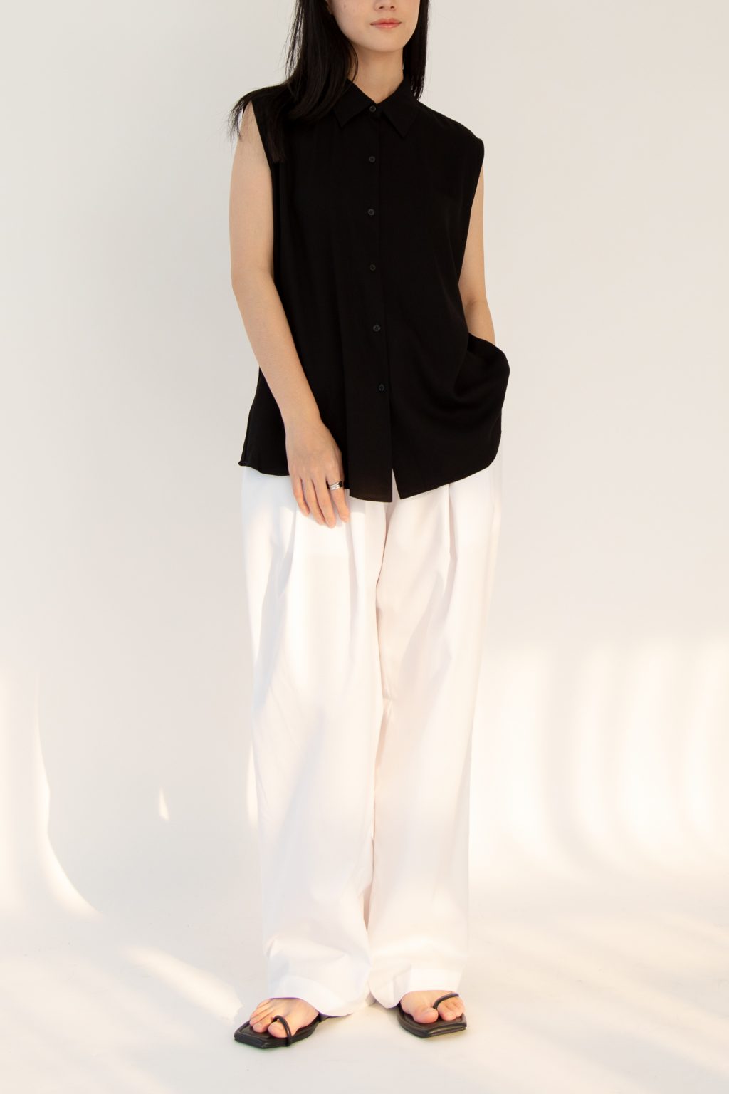 Studio Now Coastal Shirt Black - Image 5