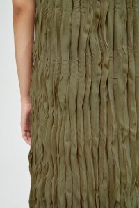 Textura Sleeveless Dress Moss Green