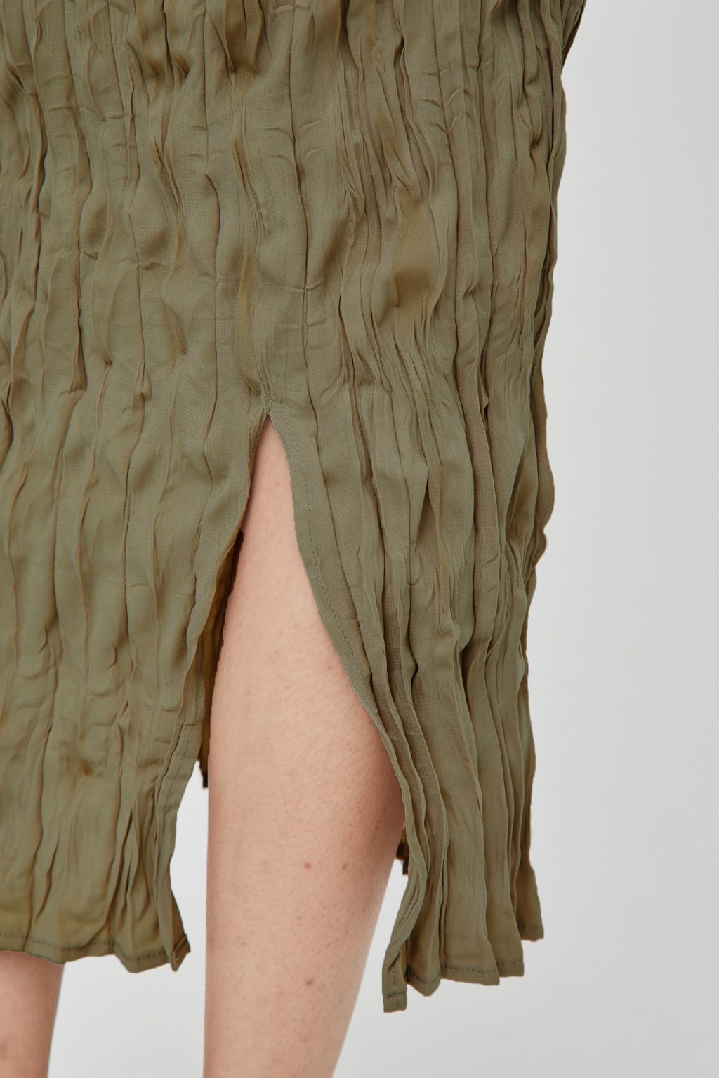 Textura Skirt in Moss Green - Image 6