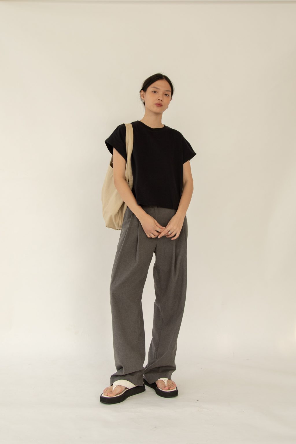 Studio Now Eilin T-Shirt Black - Image 2