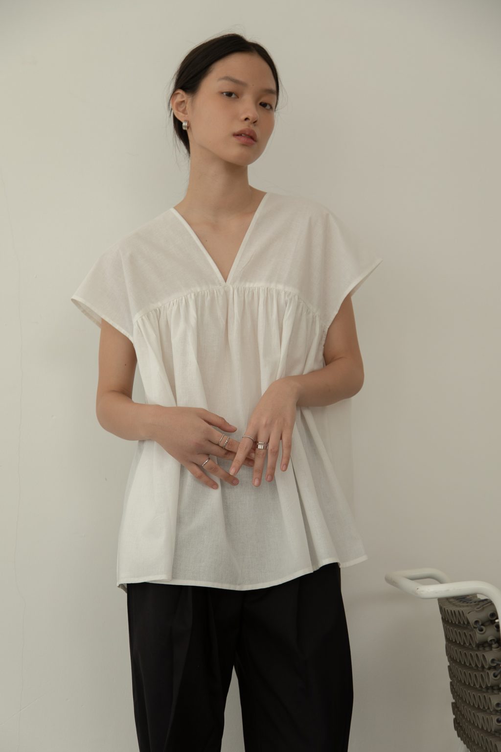 Studio Now Bica Blouse White - Image 4
