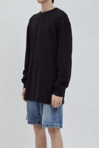 Fiction Long Sleeve T-Shirt Black
