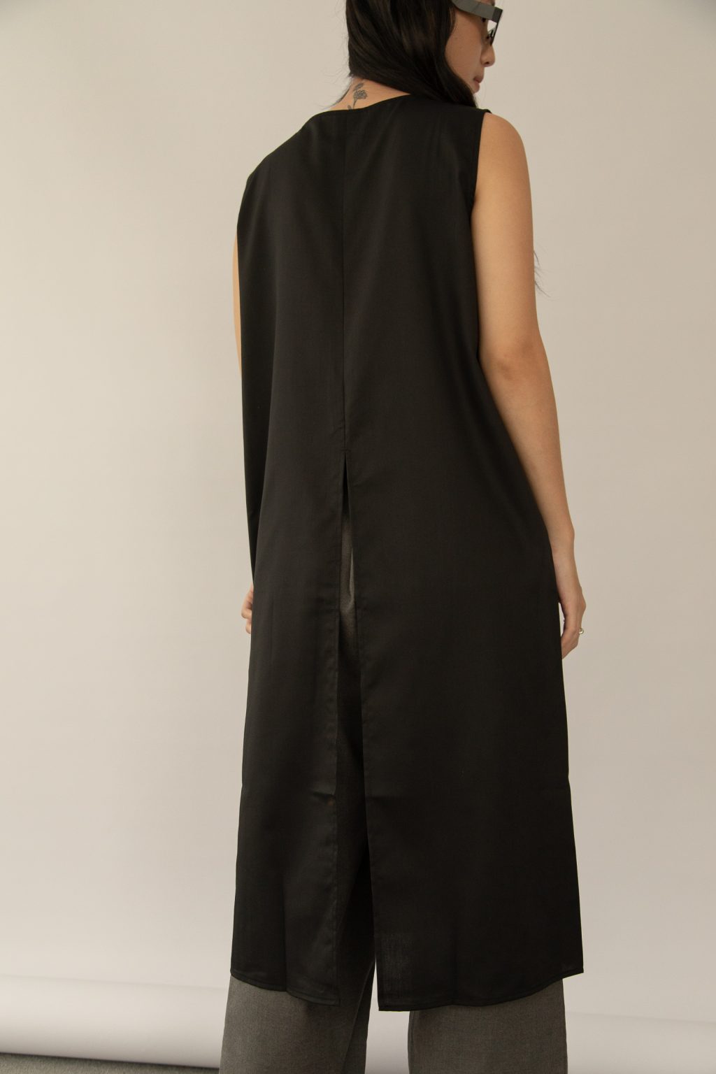 Studio Now Kehlani Sleeveless Blouse Black - Image 2
