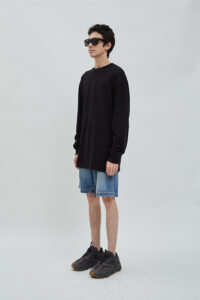 Fiction Long Sleeve T-Shirt Black