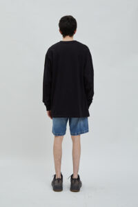 Fiction Long Sleeve T-Shirt Black