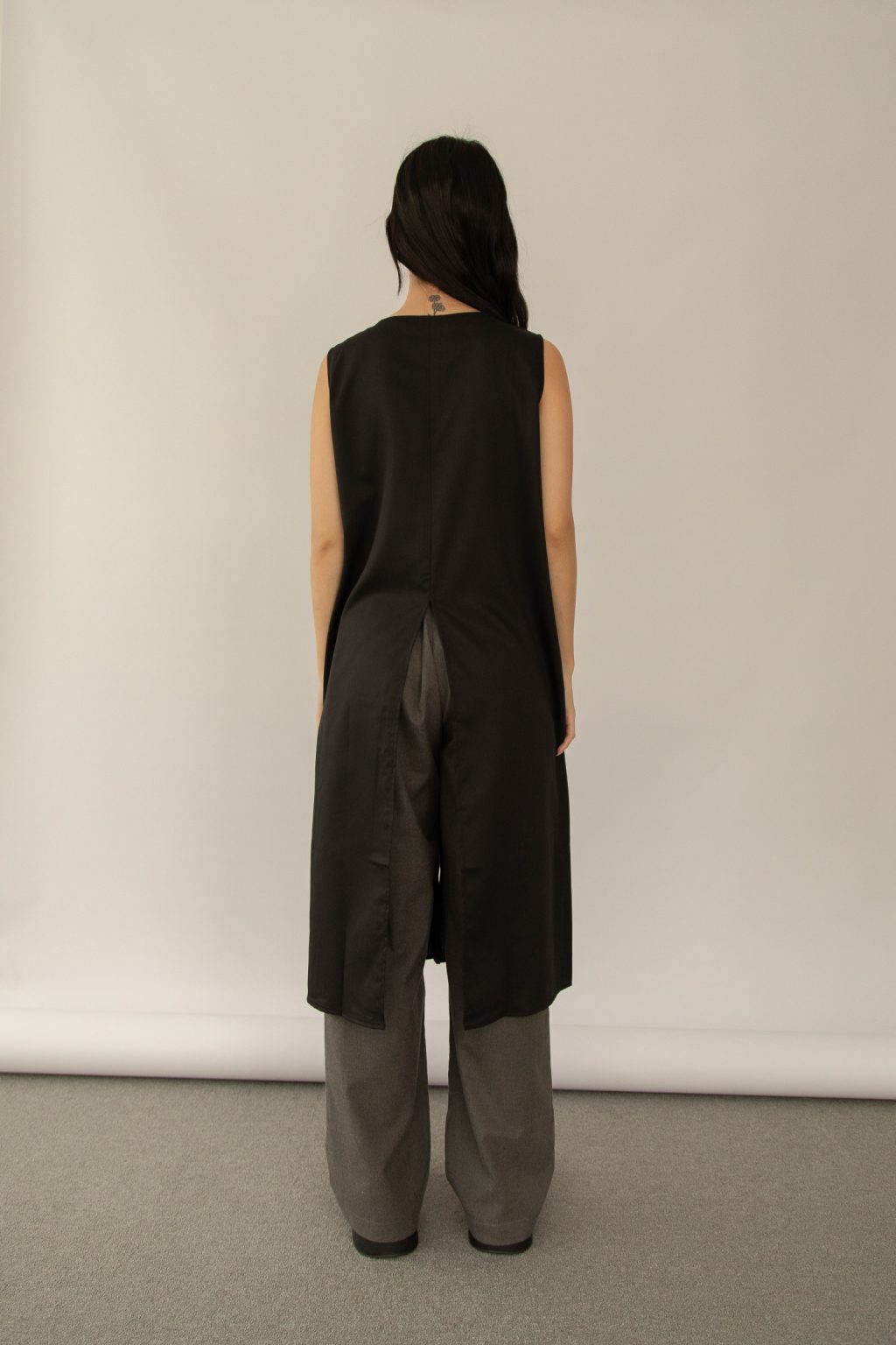 Studio Now Kehlani Sleeveless Blouse Black - Image 5