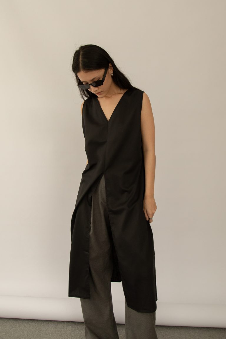 Studio Now Kehlani Sleeveless Blouse Black