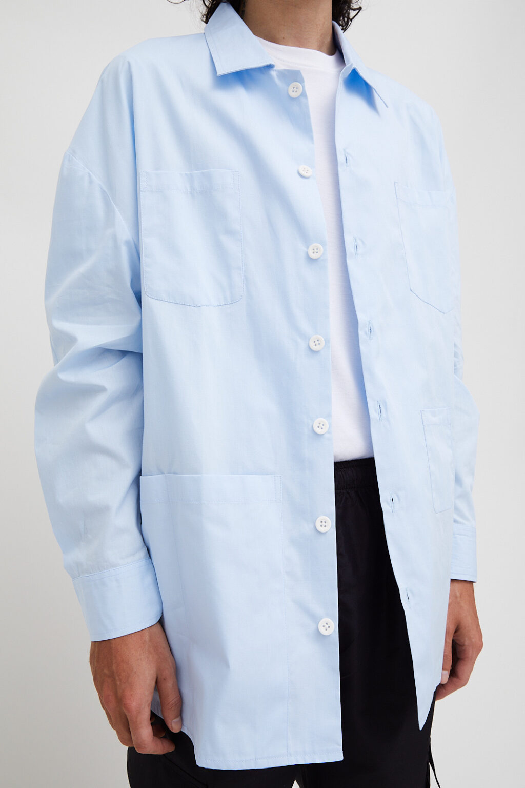 Studio Overshirt Blue - Image 2