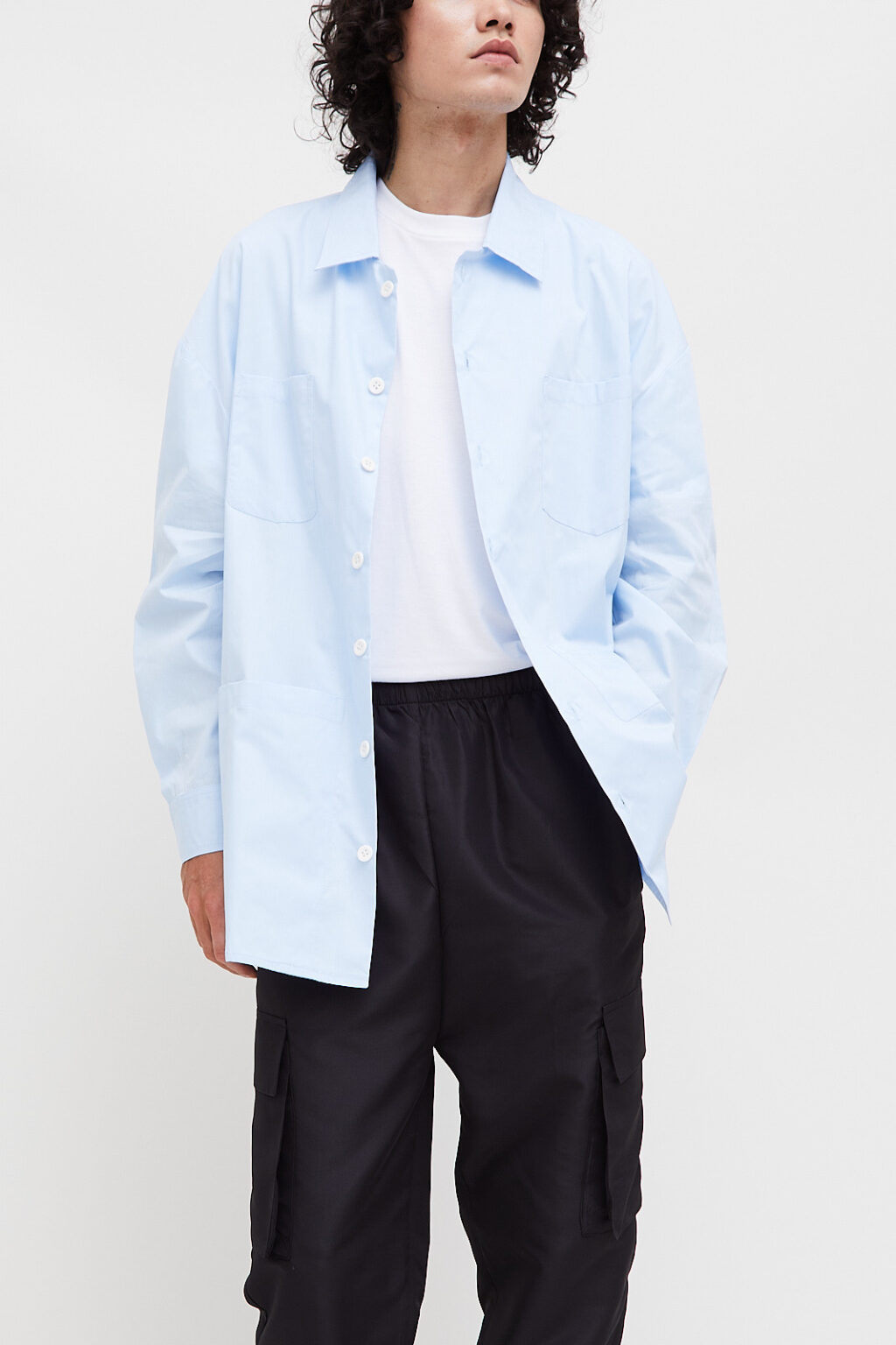 Studio Overshirt Blue - Image 6