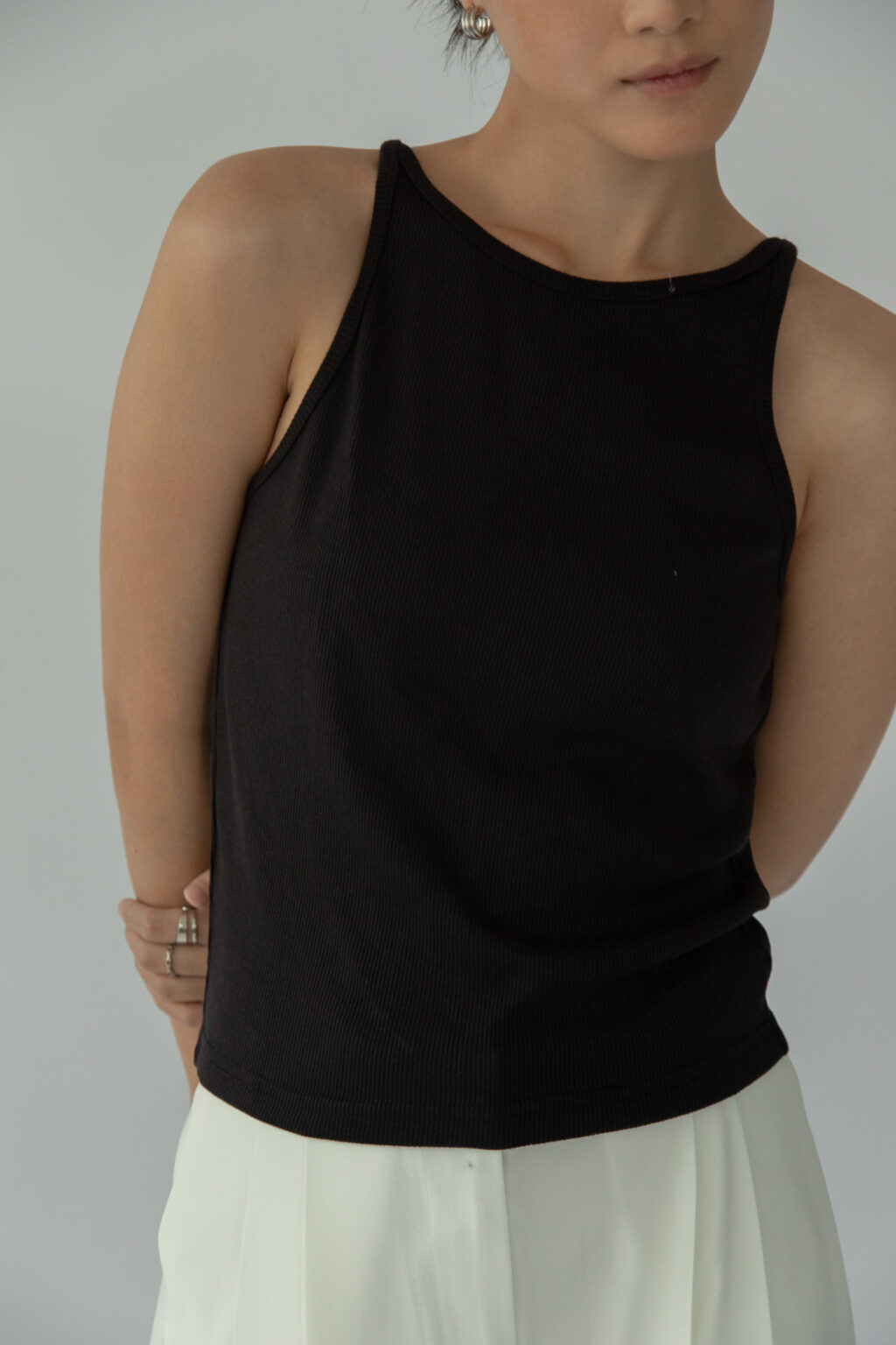 Studio Now Serge Tank Black