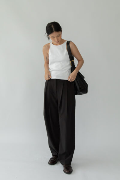 Studio Now Serge Tank White