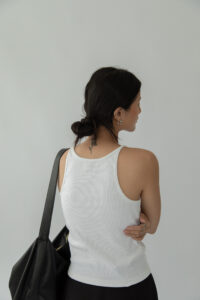 Studio Now Serge Tank White