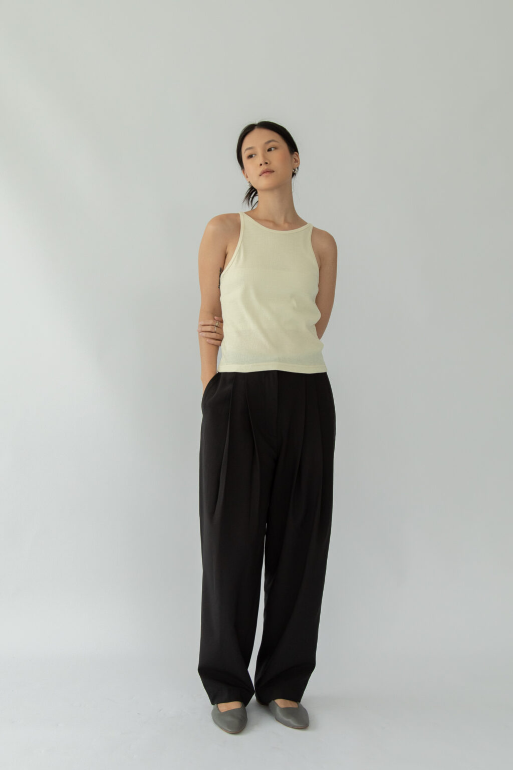 Studio Now Serge Tank Butter - Image 3