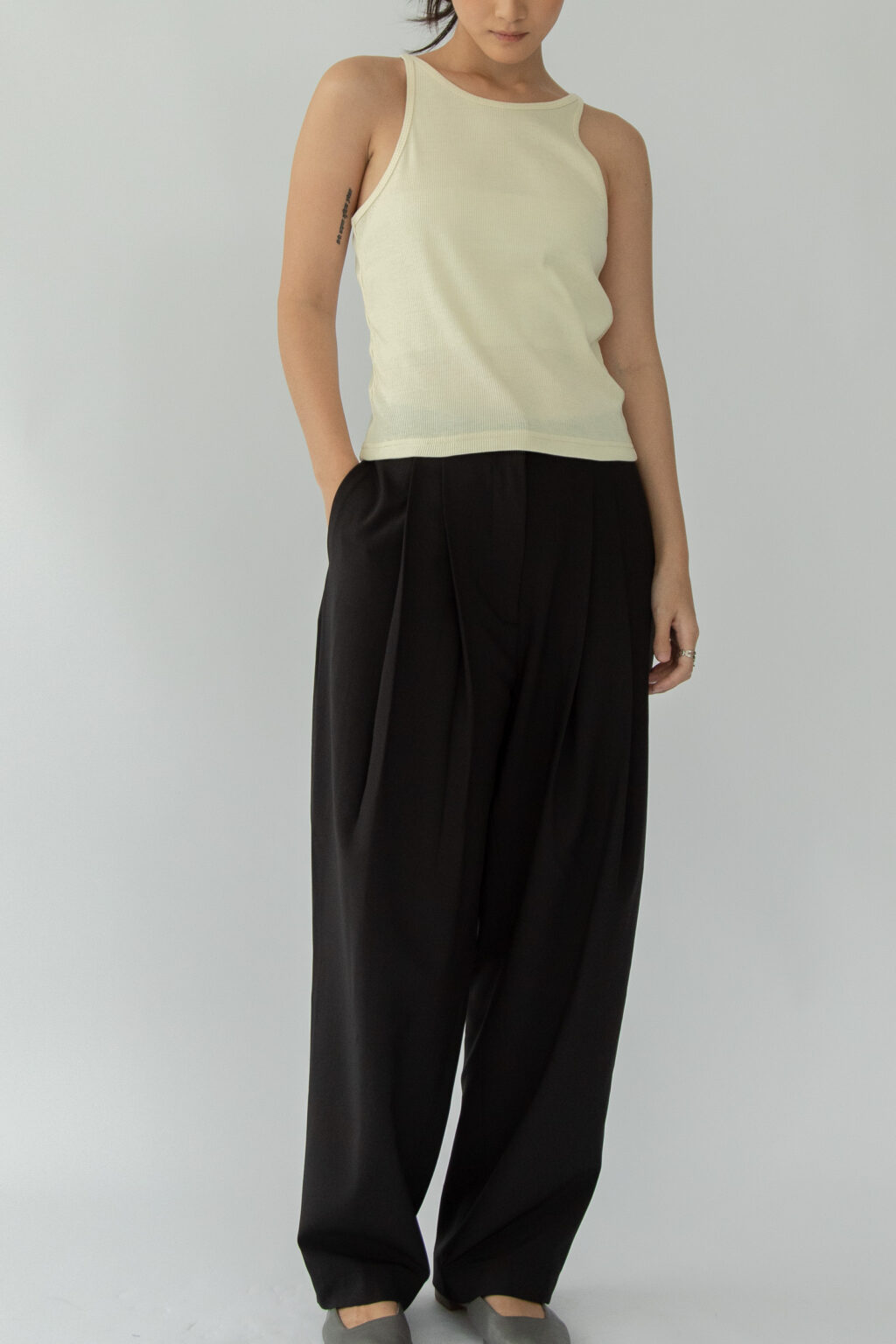 Studio Now Serge Tank Butter - Image 4
