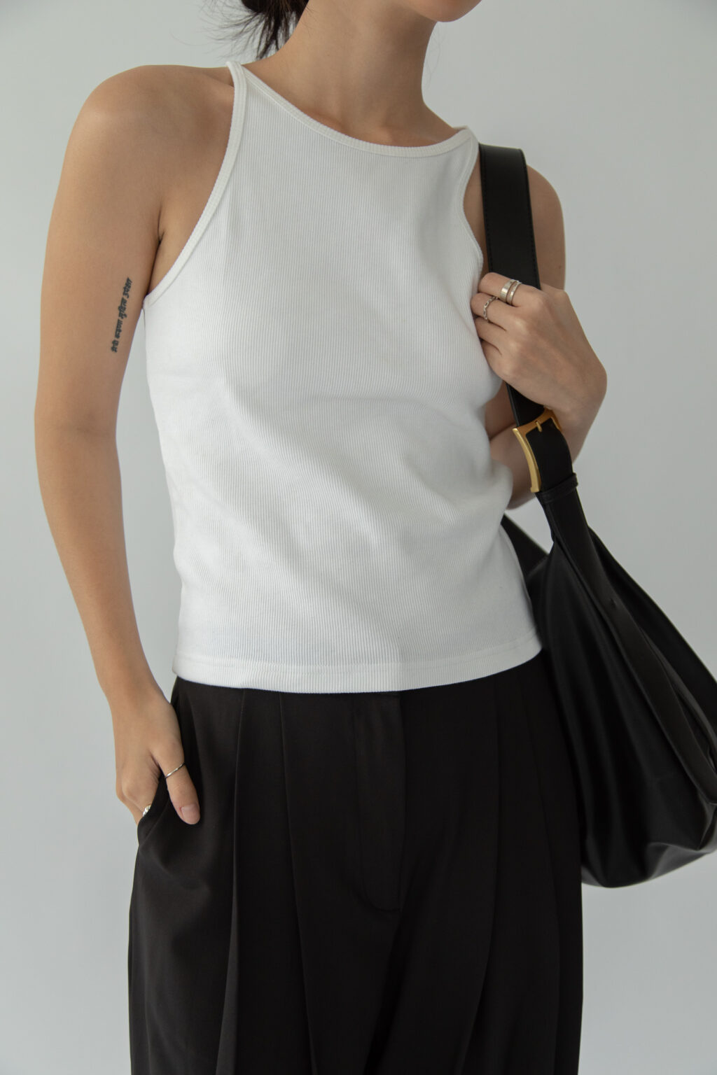 Studio Now Serge Tank White - Image 6