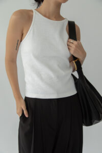 Studio Now Serge Tank White