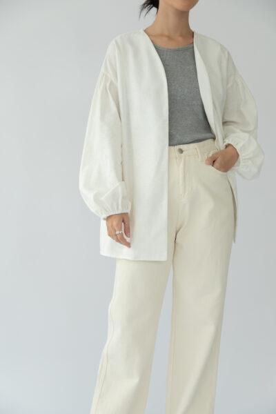 Studio Now Sam Outerwear White