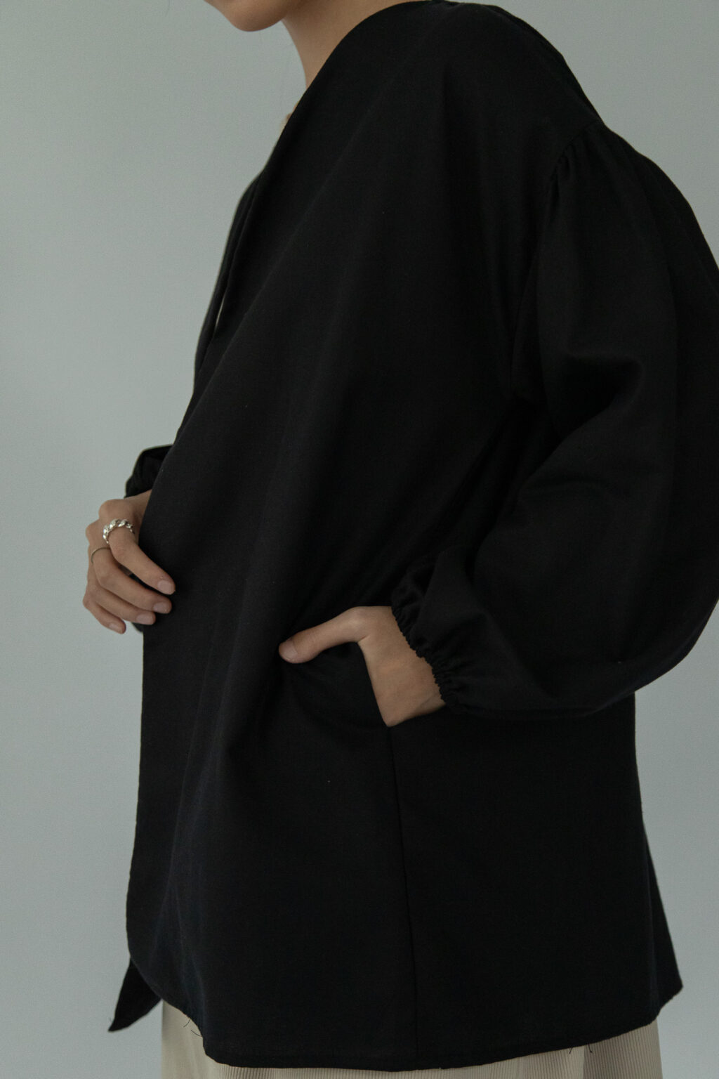 Studio Now Sam Outerwear Black - Image 7
