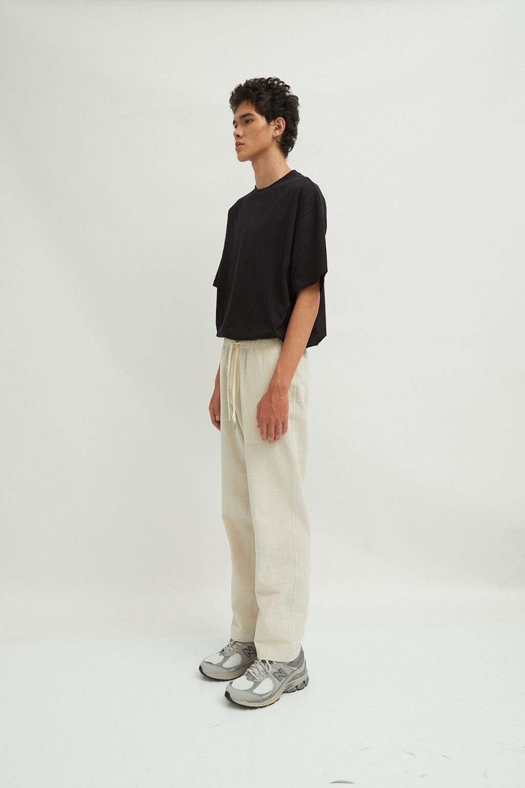 Nolan Pants Ecru - Image 3