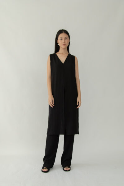 Studio Now Caspian Sleeveless Blouse Black