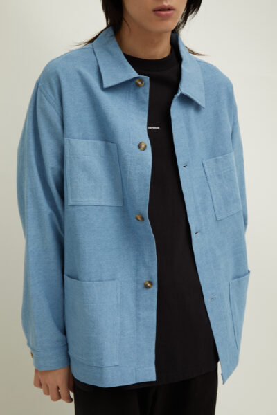 Solitaire Overshirt Light Denim