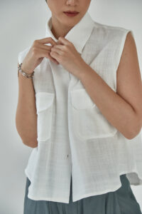 Studio Now Aiko Sleeveless Top White