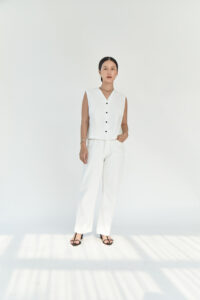 Studio Now Mercedes Vest White