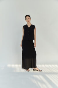 Studio Now Mercedes Vest Black
