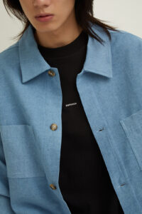 Solitaire Overshirt Light Denim
