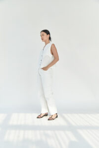 Studio Now Mercedes Vest White