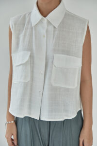 Studio Now Aiko Sleeveless Top White