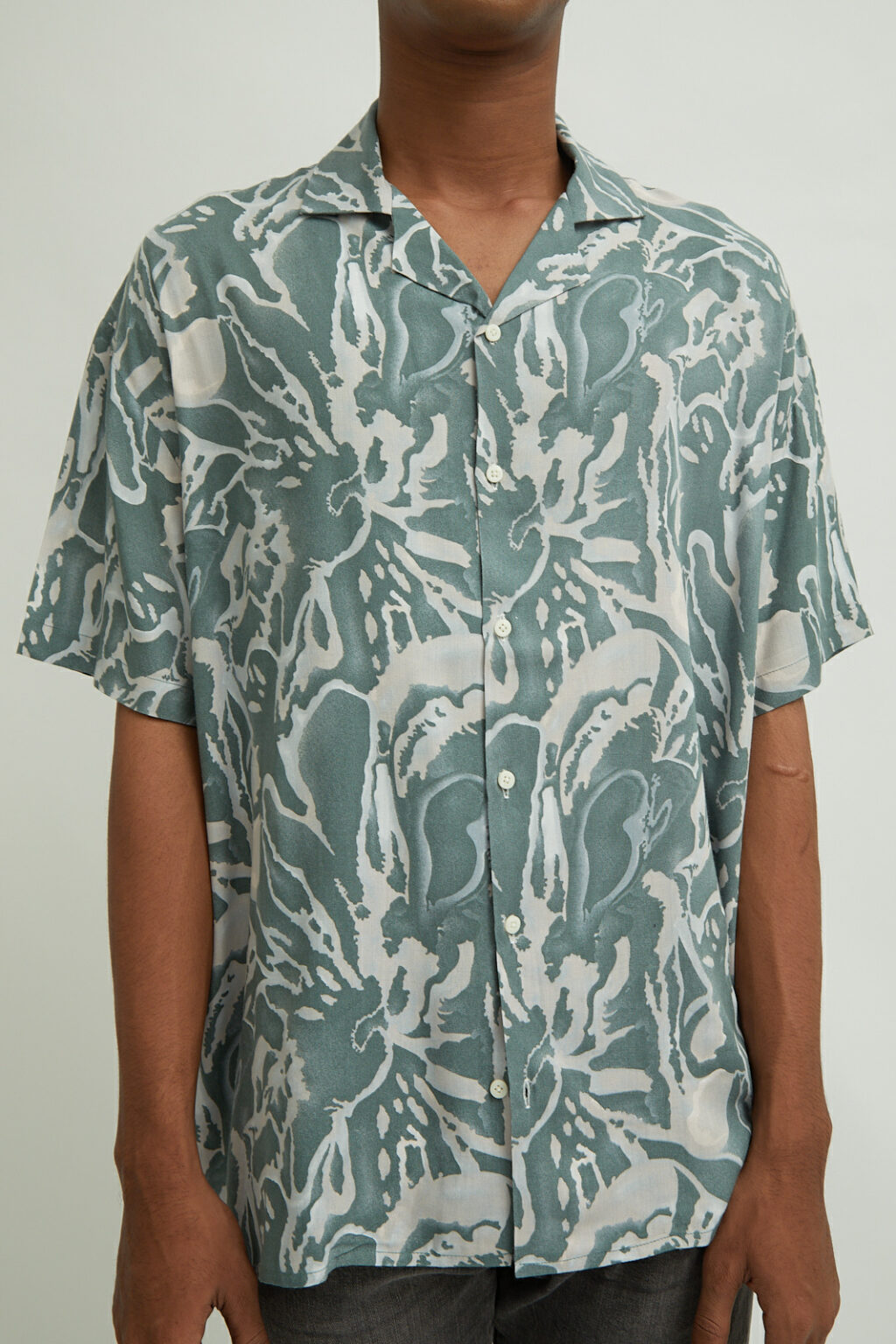 Abstract Camp Collar Shirt - Image 5