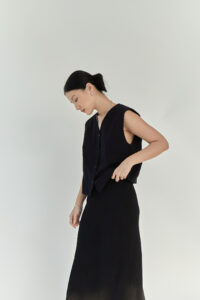 Studio Now Mercedes Vest Black