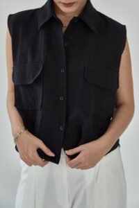 Studio Now Aiko Sleeveless Top Black