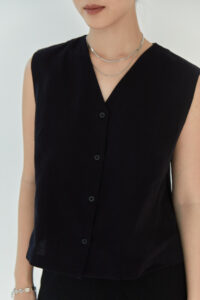 Studio Now Mercedes Vest Black