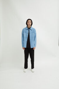 Solitaire Overshirt Light Denim