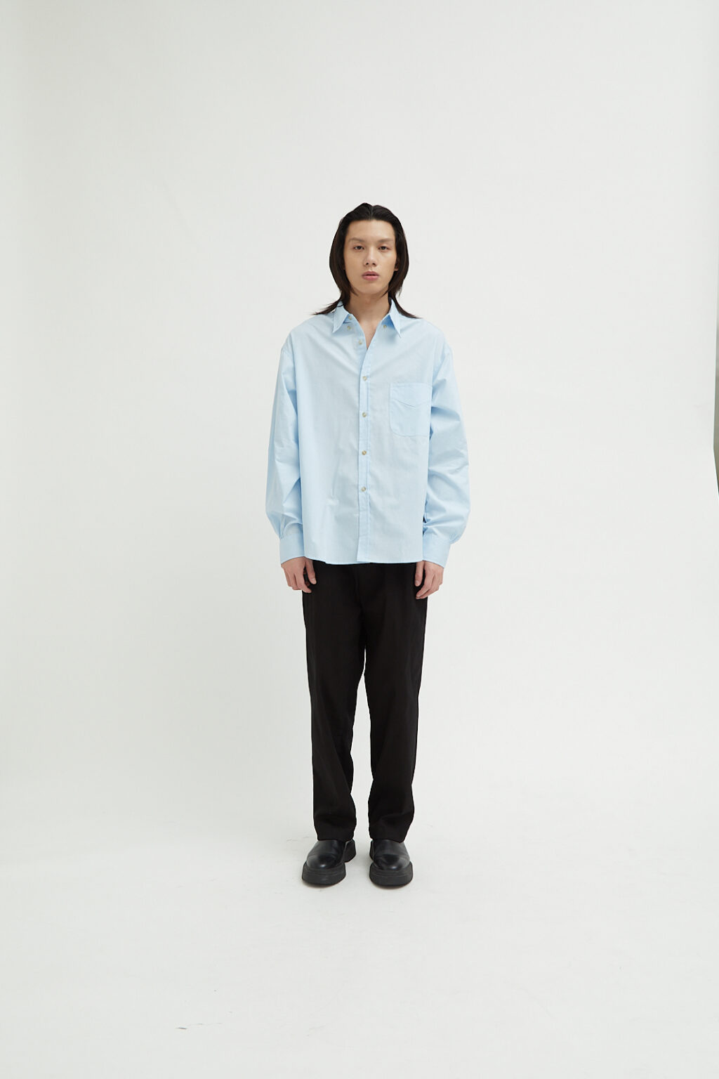 Julian Shirt Light Blue - Image 3