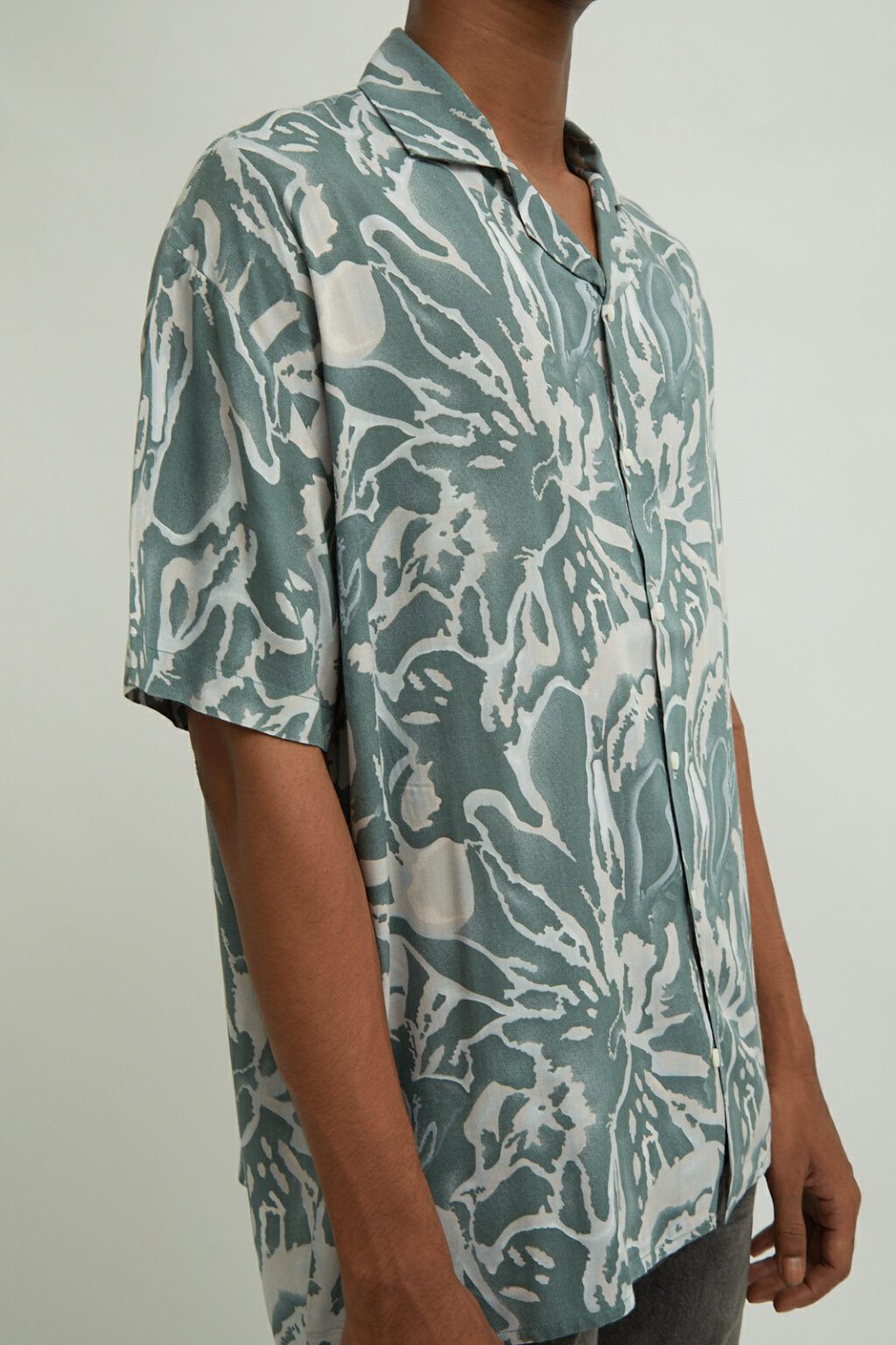 Abstract Camp Collar Shirt - Image 4