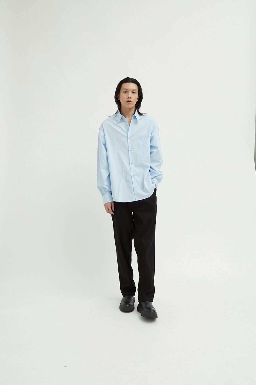 Julian Shirt Light Blue - Image 6