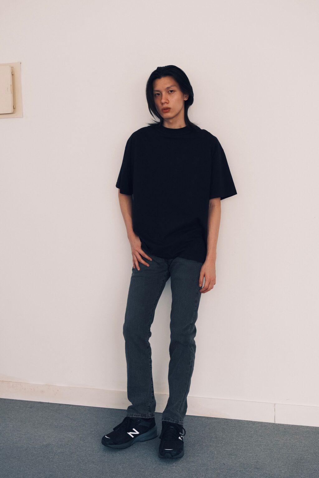River Box T-Shirt Black